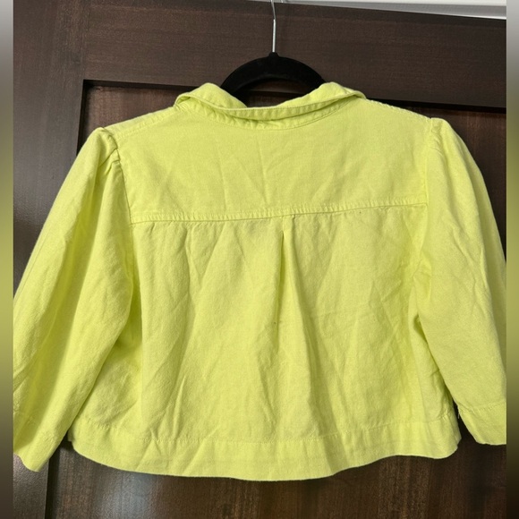 FARM Rio Linen Blend Cropped Jacket - Picture 3 of 3